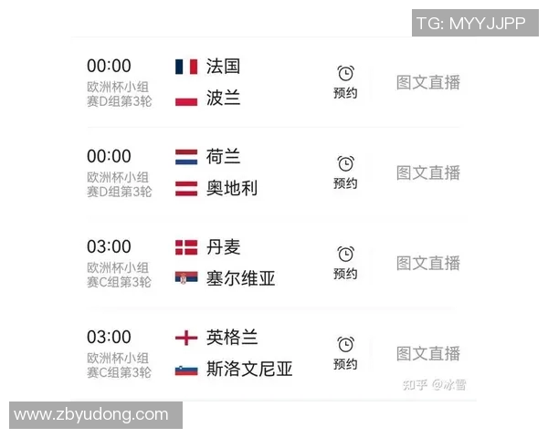 2024年欧洲杯32强赛程全解析及精彩赛事预告